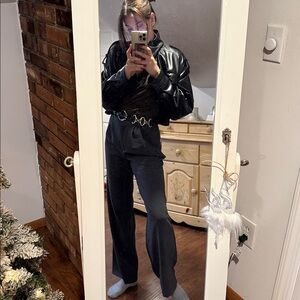 High waisted trousers - size 6